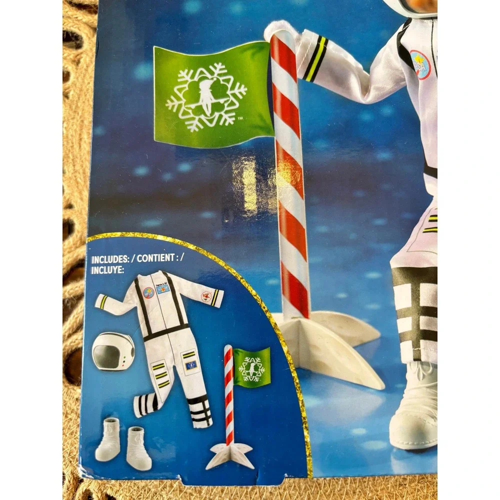 Elf on the Shelf Couture Astronaut Collection Outfit & Flag- Elf Not‎ Included